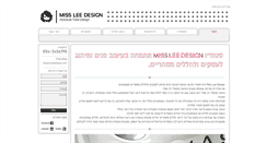 Desktop Screenshot of missleedesign.com